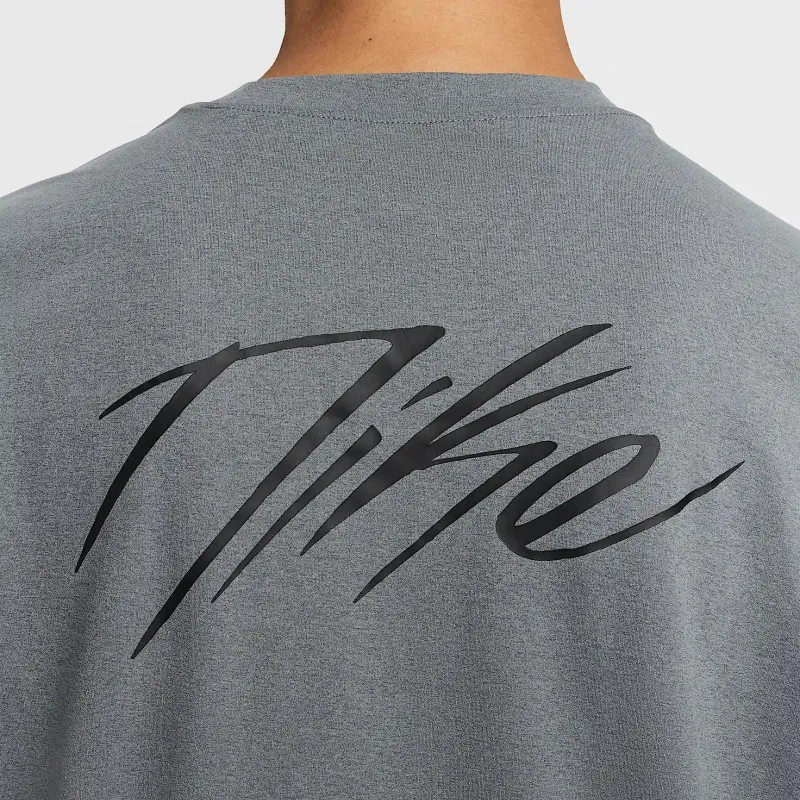 Nike IconDri Fit T Shirt Men's Smoke Gray/Black-3