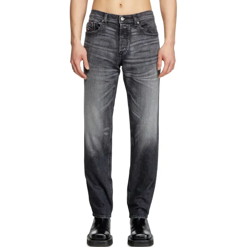DIESEL 2023 D Finitive Faded Effect Jeans-2