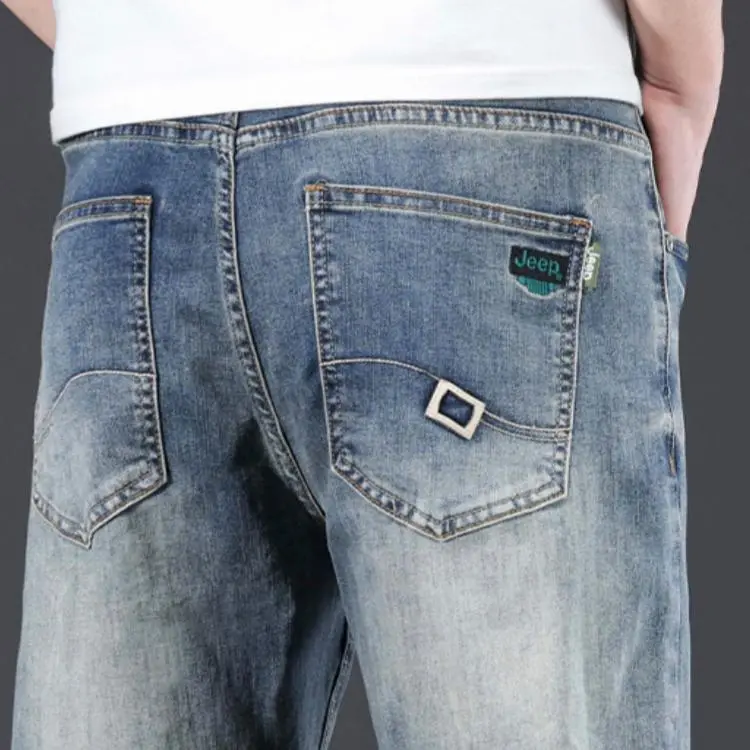 Jeep Fashion Sports Collection Jeans Unisex Light Blue-4
