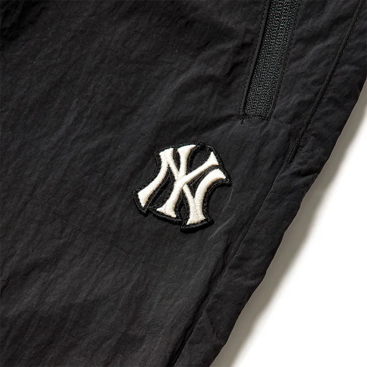 MLB New York Yankees Knitted Sweatpants Unisex Black-5