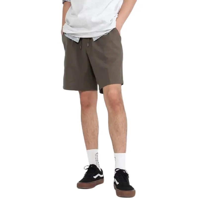 COVERNAT Casual Shorts Unisex Khaki-3