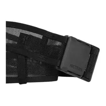 Arcteryx Nylon Belt Unisex Black Width  3.8CM