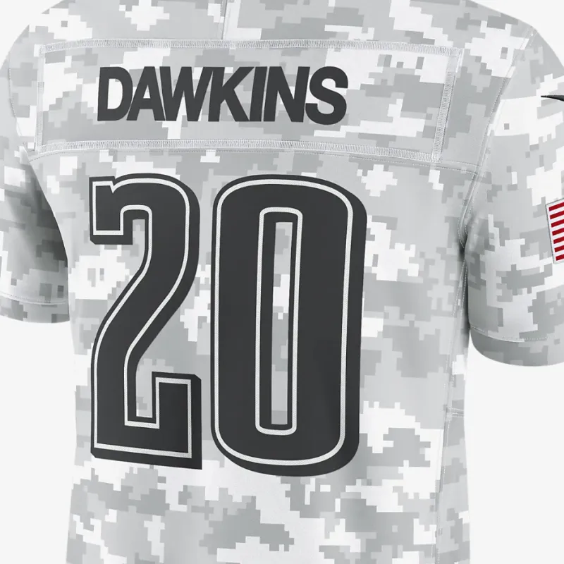 Nike Jalen Hurts Philadelphia Eagles Salute To Service Men's Nike Dri FIT Nfl Limited Jersey-3