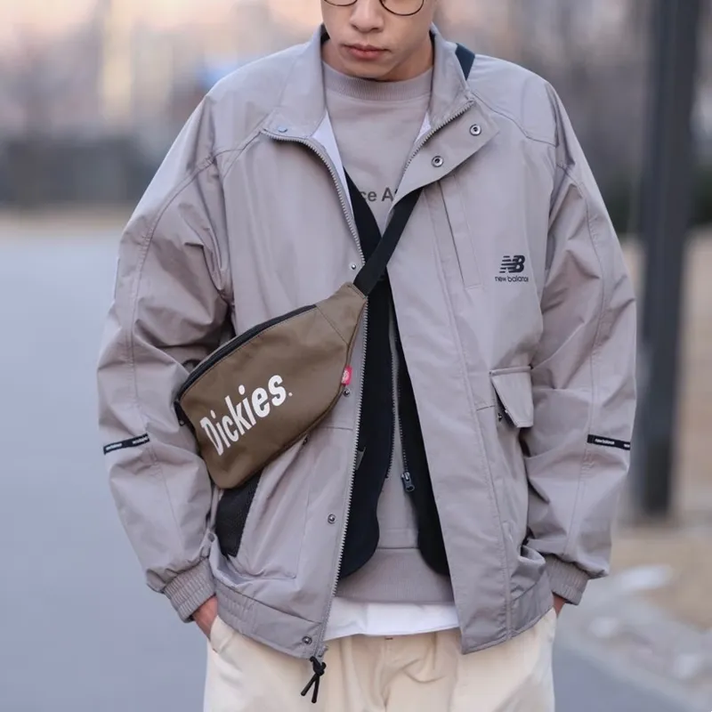 New Balance Jacket Men's Light Gray-4