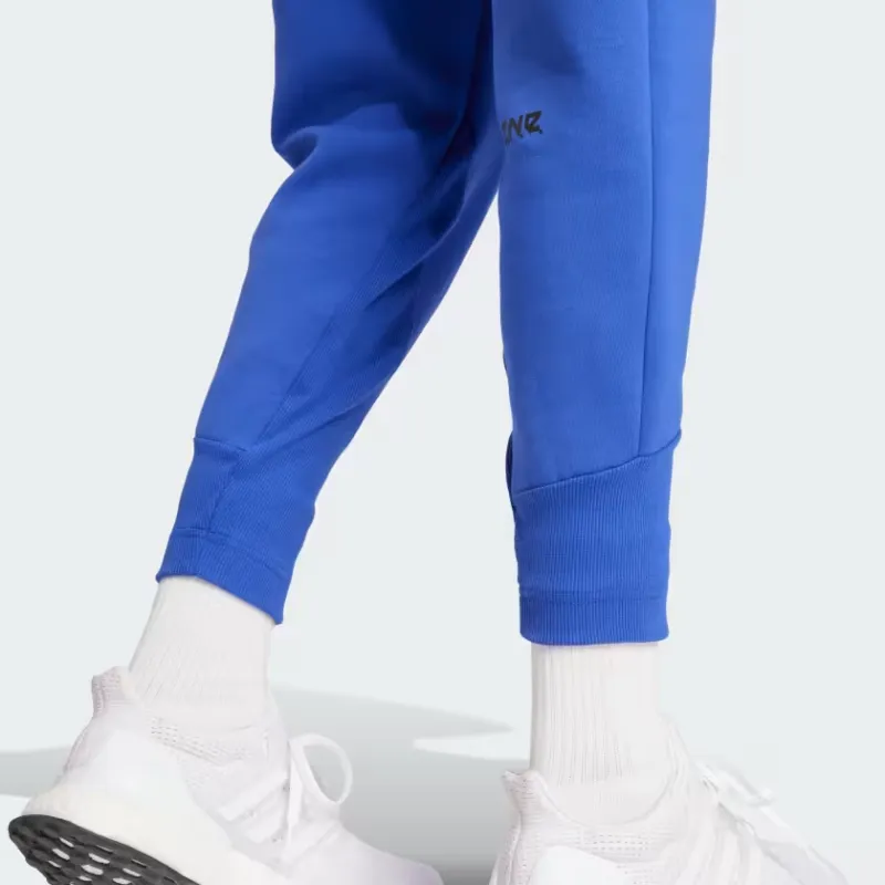 Adidas Z.N.E. Tracksuit Bottoms Knitted Sports Pants Women's Dark Blue-5