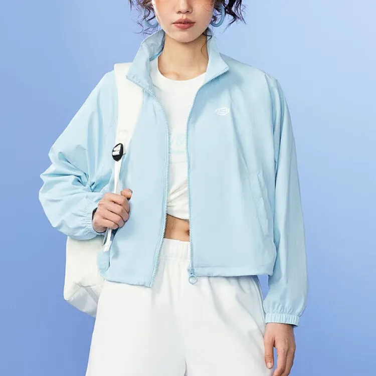 Skechers Trench Coat Women's Sky Blue-2