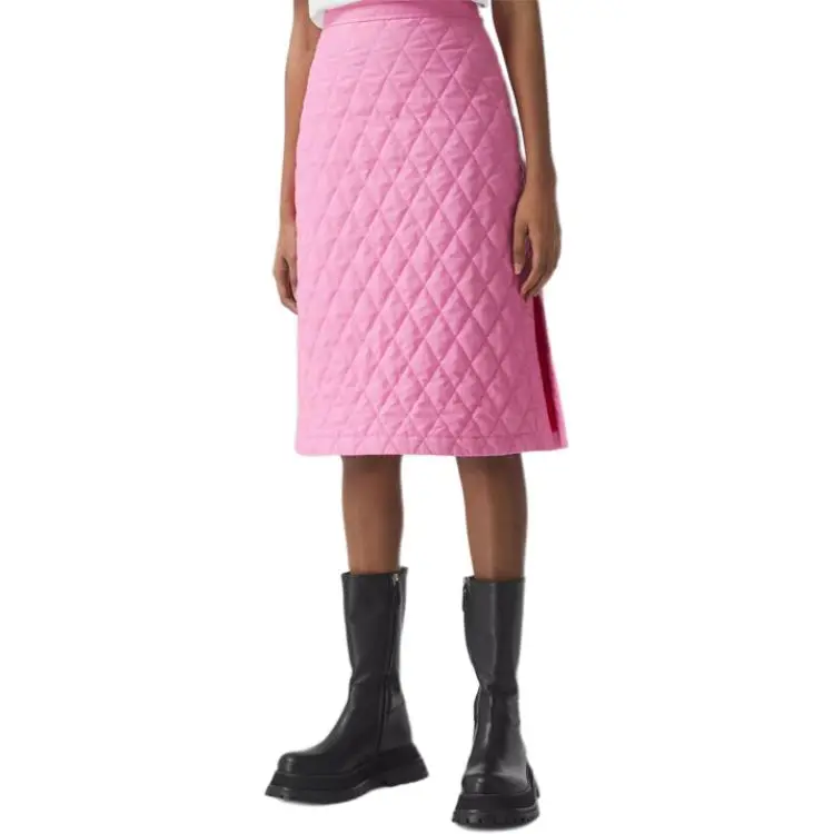 Burberry Casual Long Skirts Women's Pink-2
