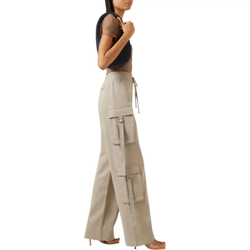 Blumarine Cargo Cotton Track Trousers-4