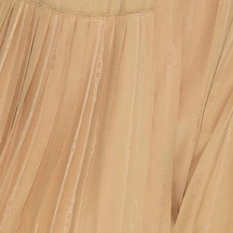 GUCCI SS25 Long Sleeved Dresses Women's Caramel-5