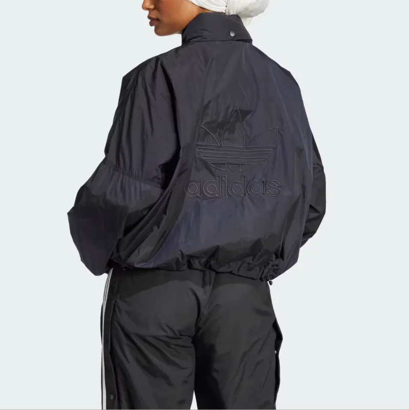 Adidas Adicolor Jackets Coats Women's Black-2