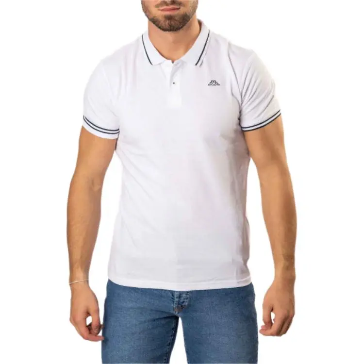 Kappa Polo Shirts Men White-2
