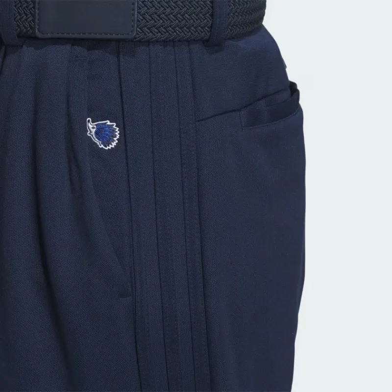 Adidas x CLUBHAUS Track Pants Knitted Sports Pants Men's College Navy-4