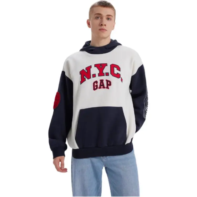 GAP Sweatshirts Men Blue White-3