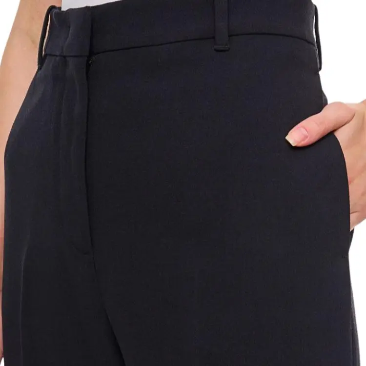 Golden Goose Straight Leg Pleat Detailed Pants-4