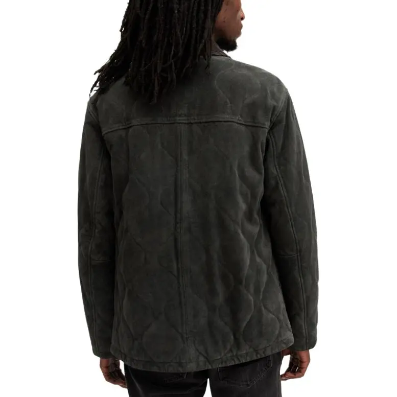 ALLSAINTS Puffer Jacket Men's Khaki Green-1