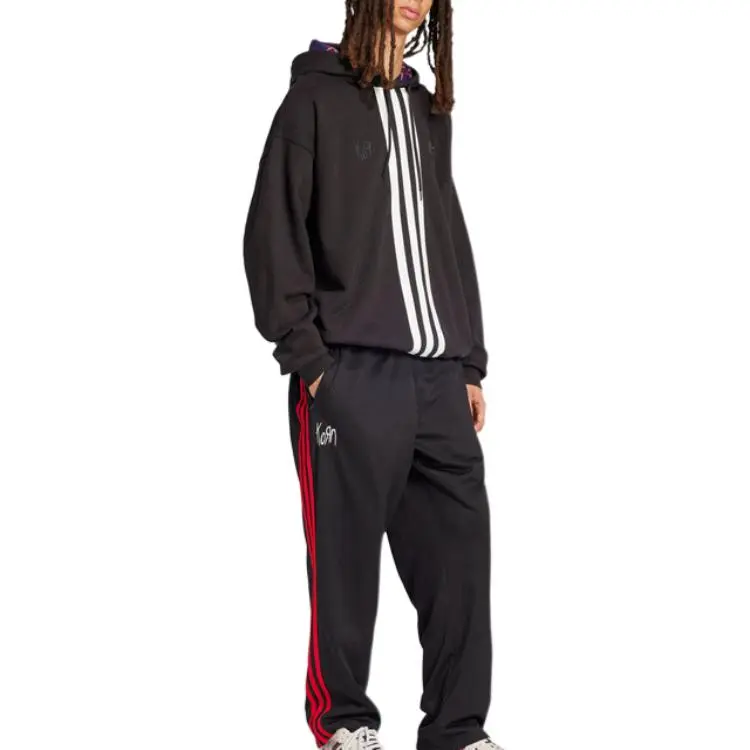 Adidas X KoRn Logo Hoodie Asia Sizing Black-3
