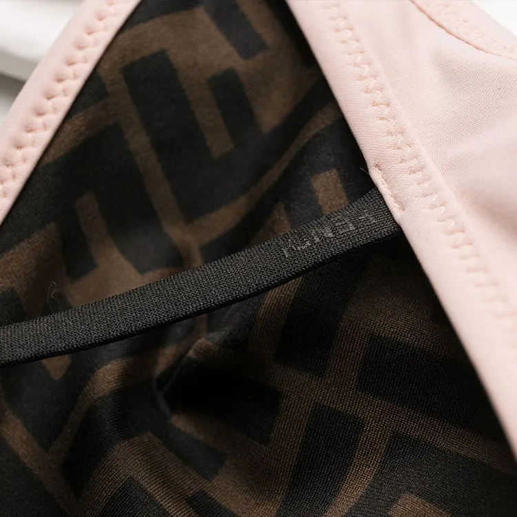 FENDI Bikini 'Snake Pink'-2