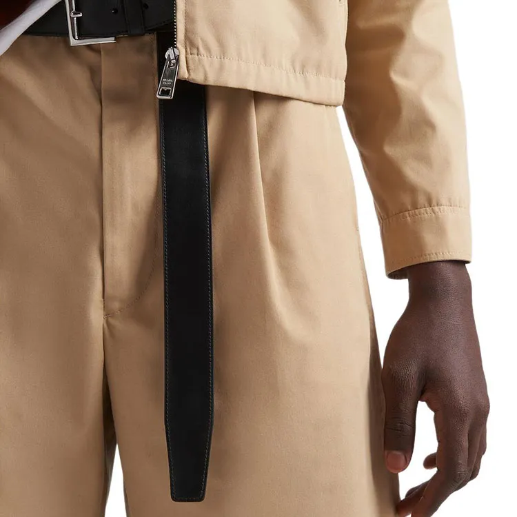 PRADA Poplin Bermuda Shorts-3