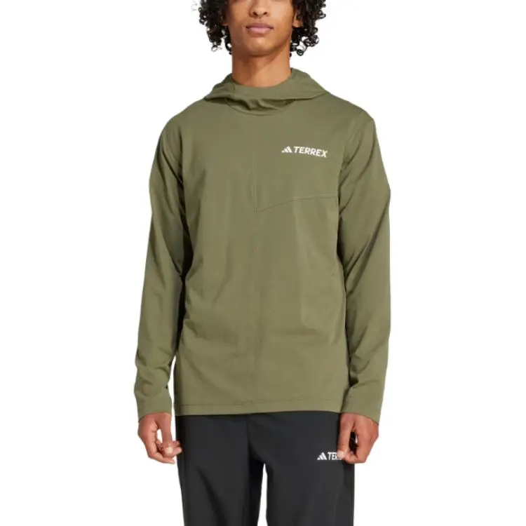 Adidas Free Shipping With AdiClub Terrex Multi Climacool Hooded Long Sleeve Top-1