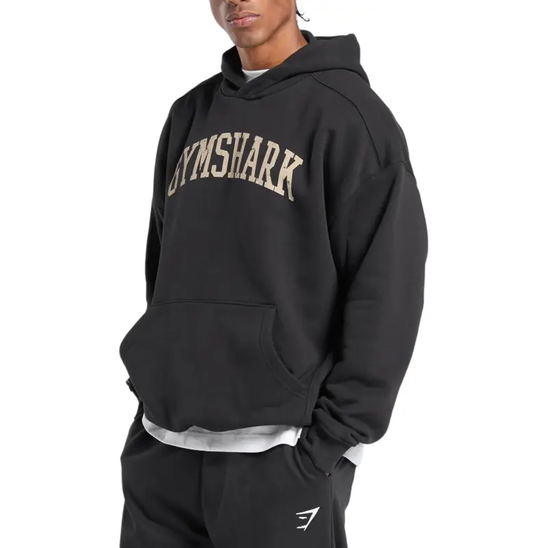 GYMSHARK FW24 Sweatshirt Men's Black-3