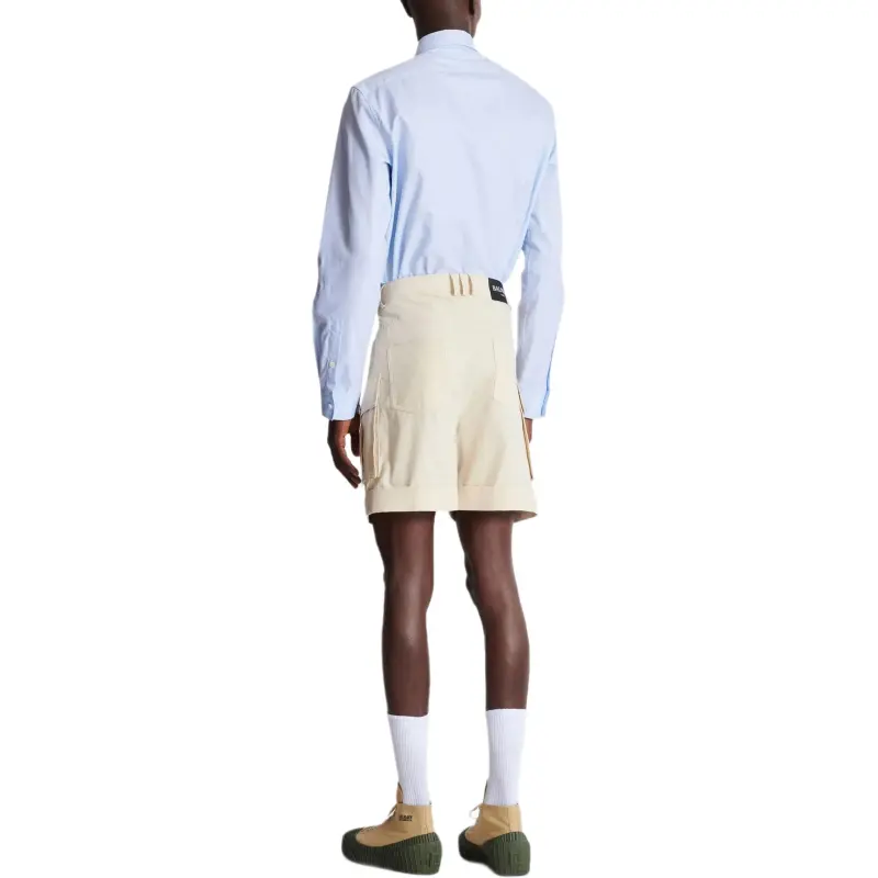 BALMAIN Cotton Cargo Shorts-4