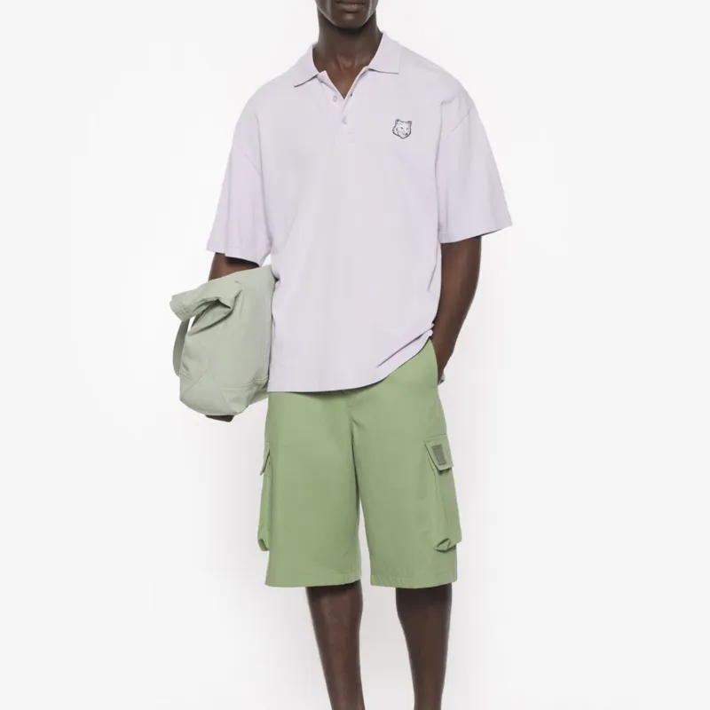 Maison Kitsuné Bold Fox Head appliqué Polo Shirt-3