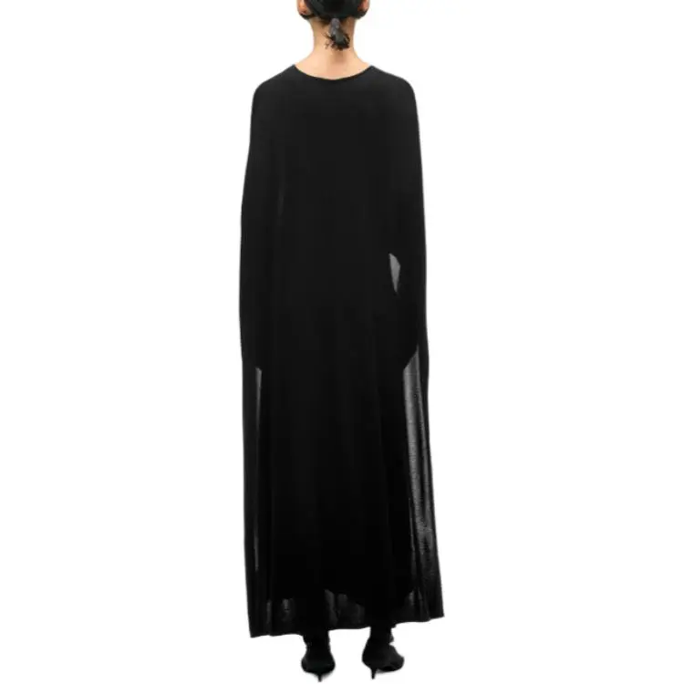ZARA Halloween Limited Edition Series Long-Sleeved Dresses Women's Black-3