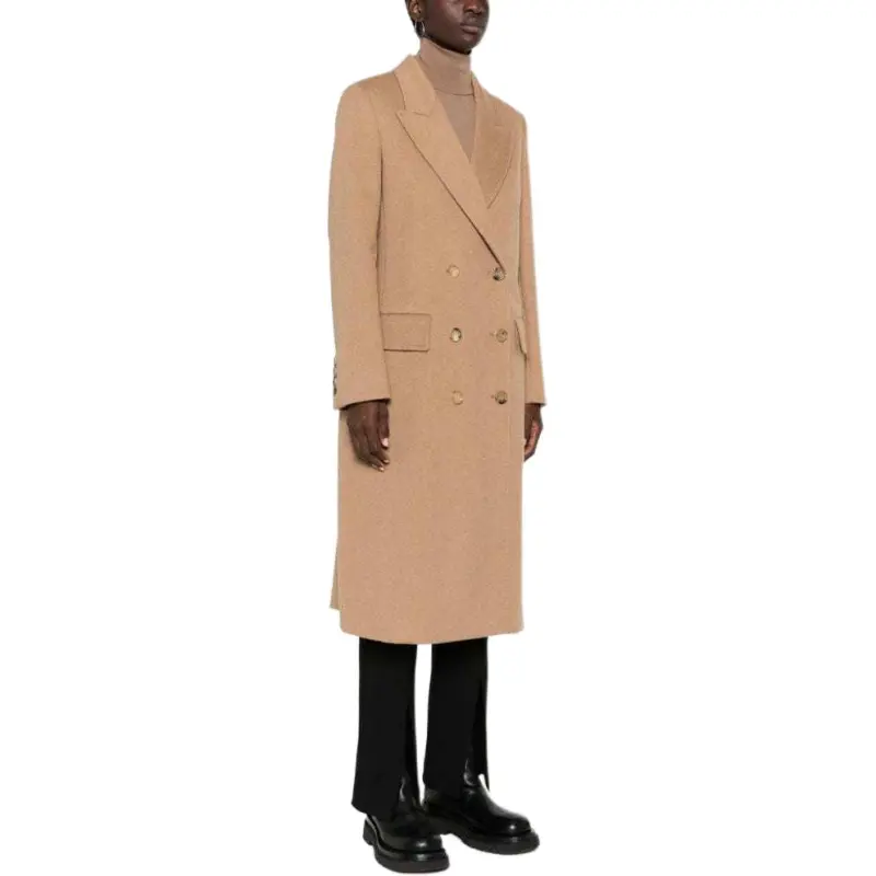 MaxMara Collared Double Breasted Coat-3