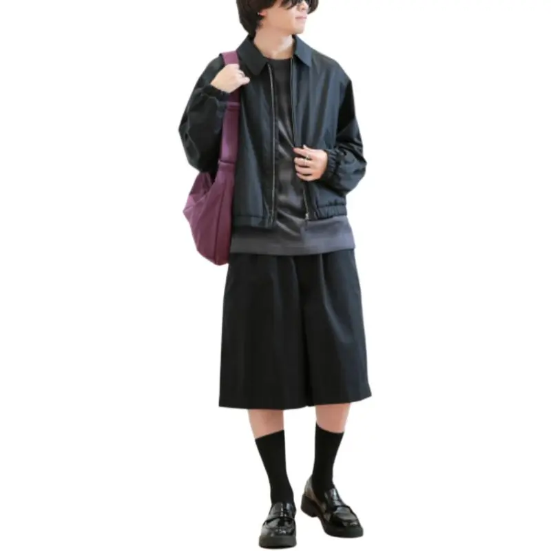 UNIQLO U Collection SS25 Casual Shorts Men's Black-3