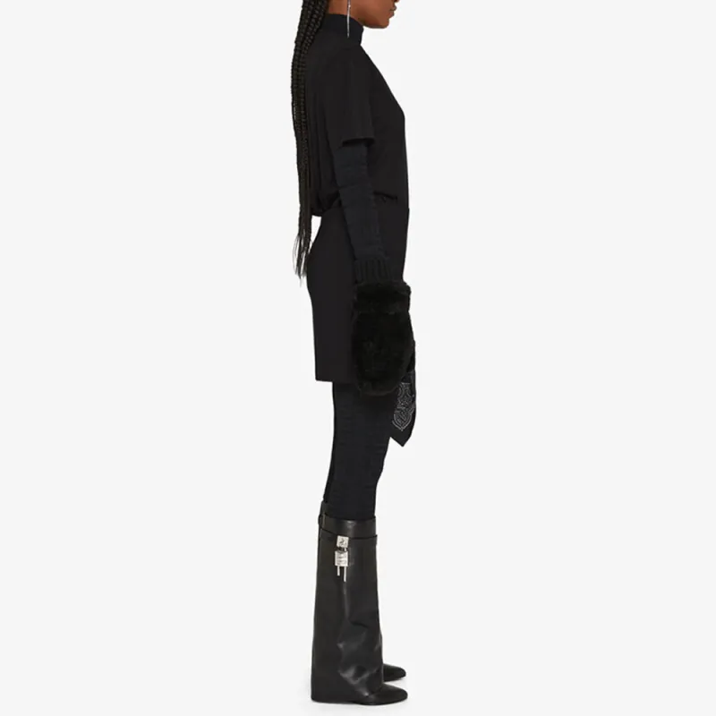Givenchy Mmw Crest Logo Tee 'Black'-3