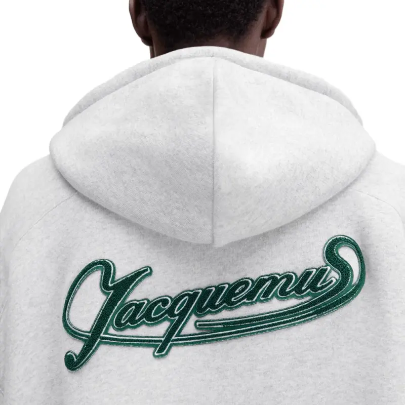 Jacquemus Club Logo Zipped Hoodie-4