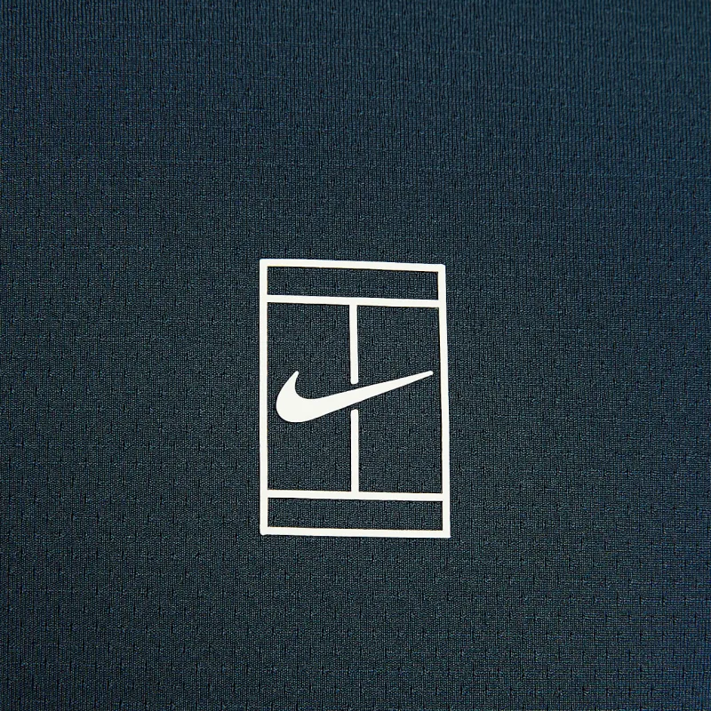 Nike Court AdvantageDri Fit T Shirt Men's Deep Sea Blue-4