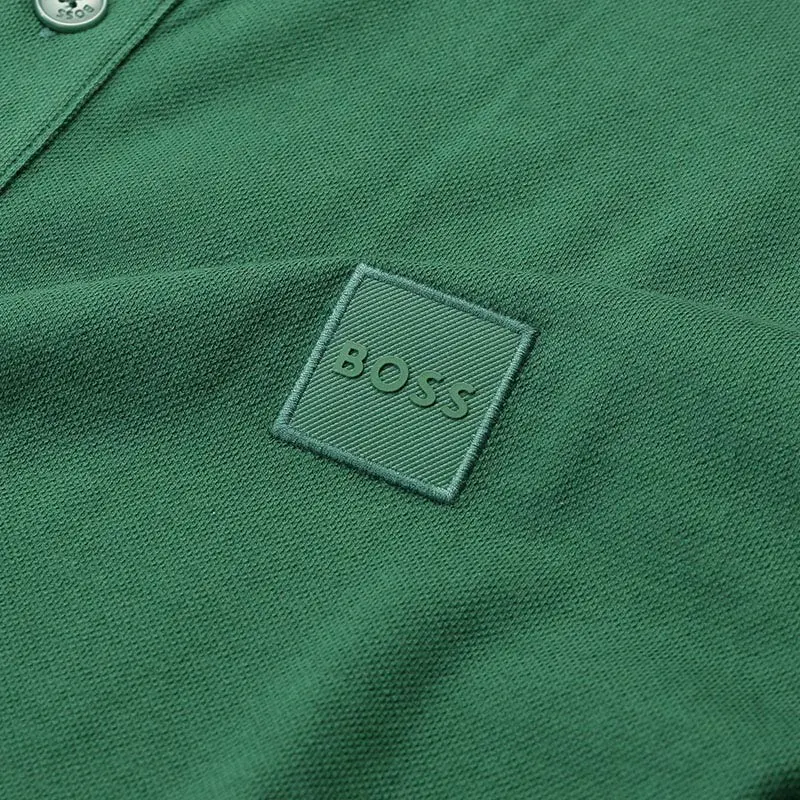 HUGO BOSS SS25 Polo Shirt Slim Version Men's Pea Green-8
