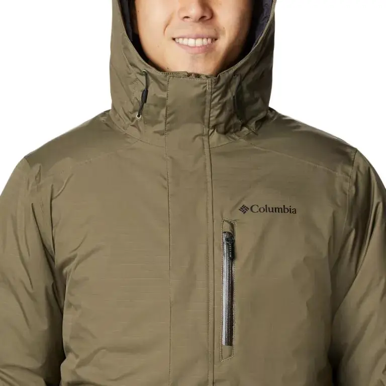 Columbia Oak Harbor™ Jackets Coats Men's Stone Green-3