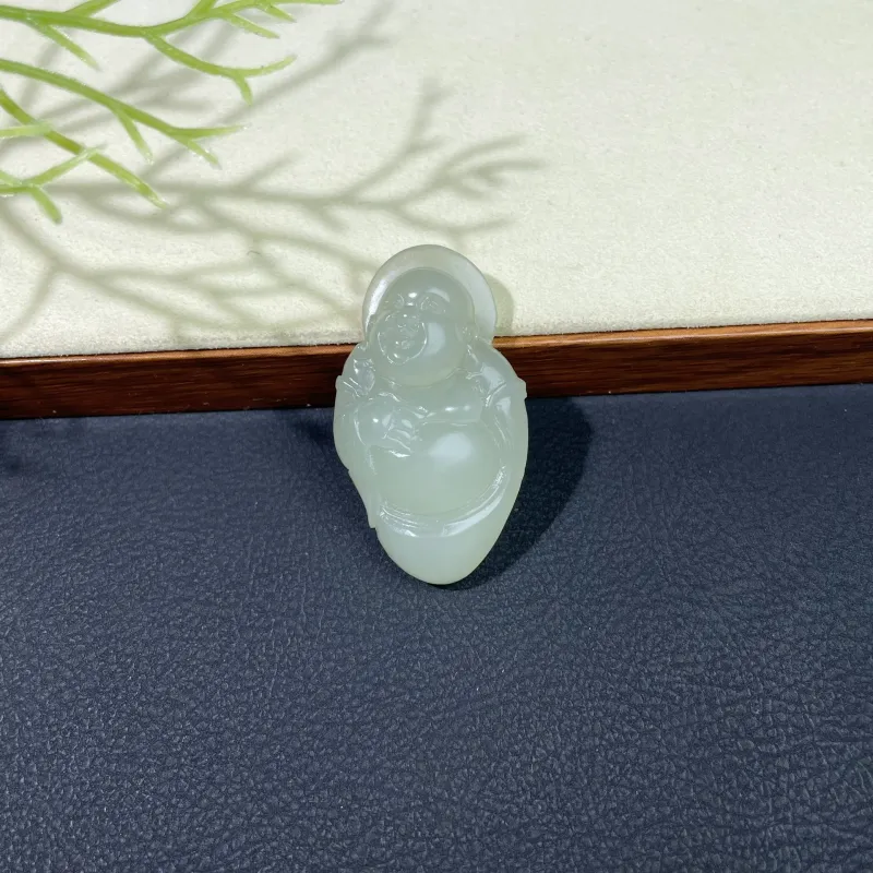 BUDOUXIAOAI Pendants White Jade/Pale Greenish White Jade Women's-5