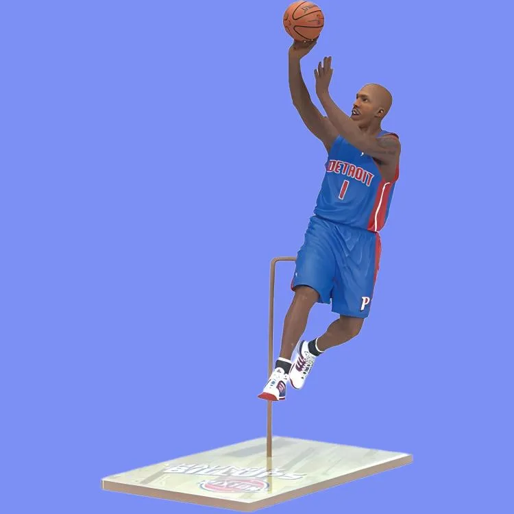 McFARLANE NBA Star Character Maikfan NBA Collection 11 Chauncey Billups Scale Figures-2