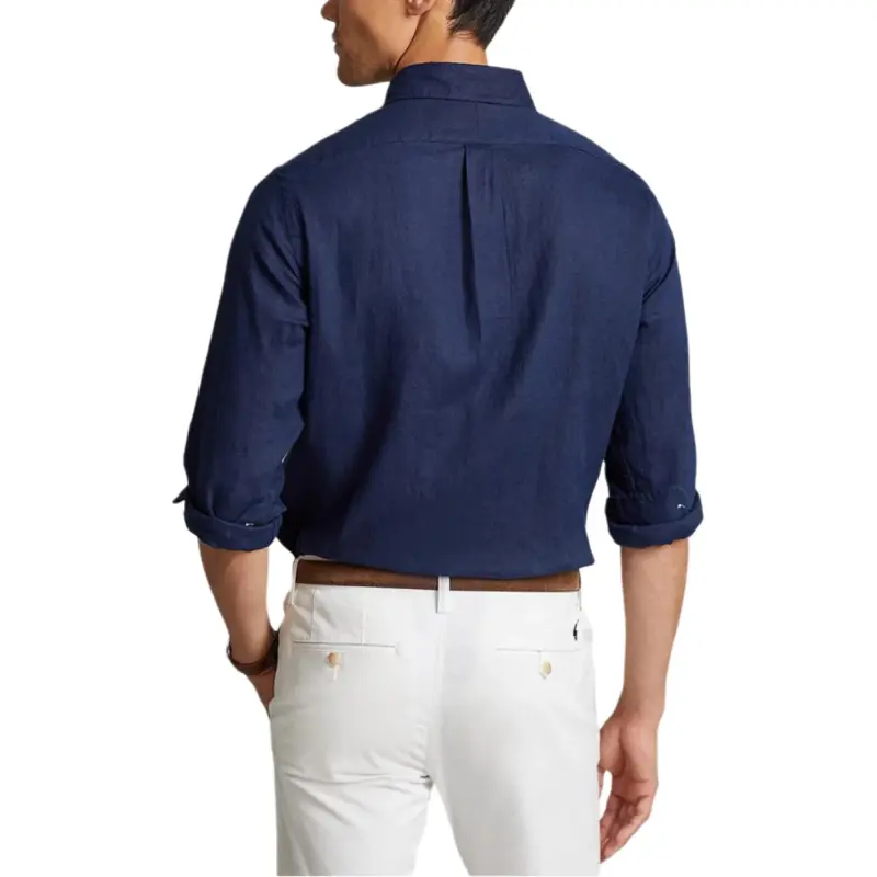 Polo Ralph Lauren SS25 Shirt Men's Dark Blue-3