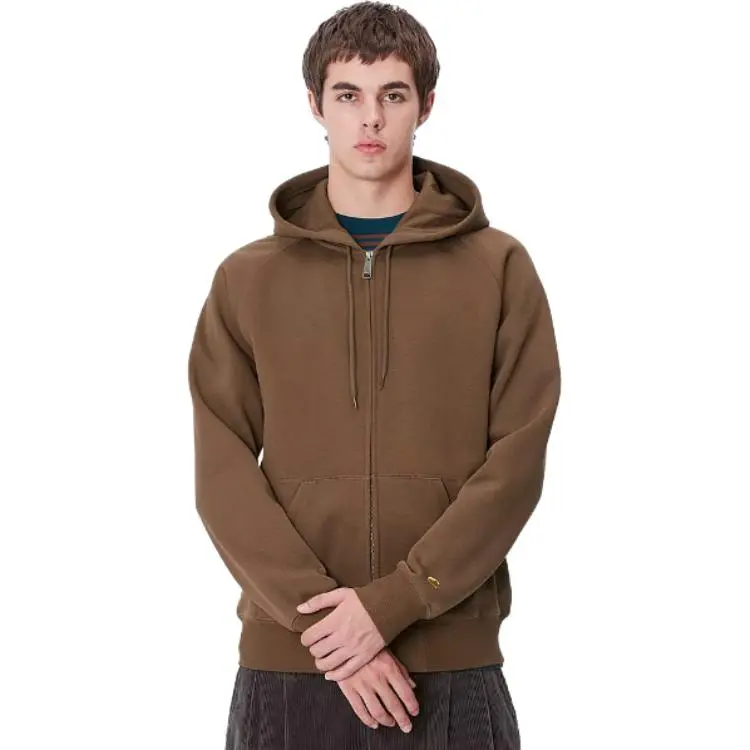 Carhartt WIP FW24 Hooded Chase Jacket Unisex Brown-2