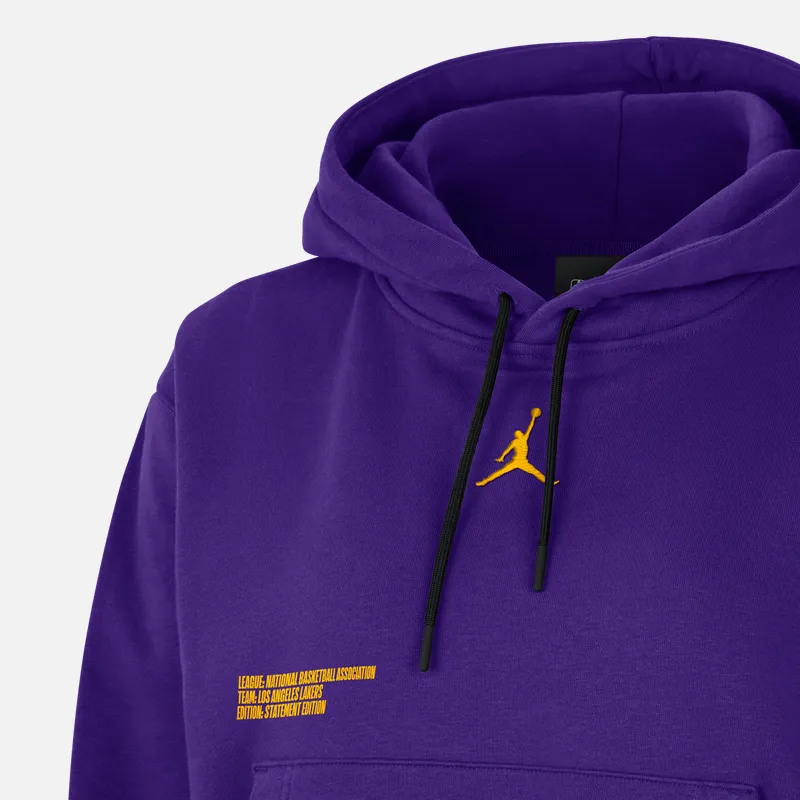 Jordan Courtside Statement Co branded Grab Sweatshirt Women's All over Purple-3