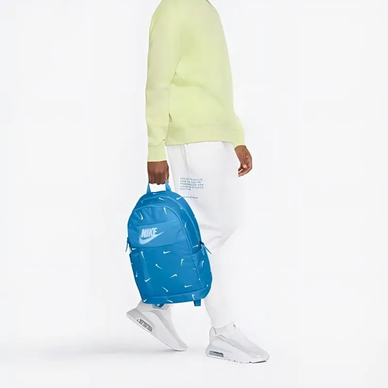 Nike Polyester Backpack Double Shoulder Backpack Regular Unisex Blue-2