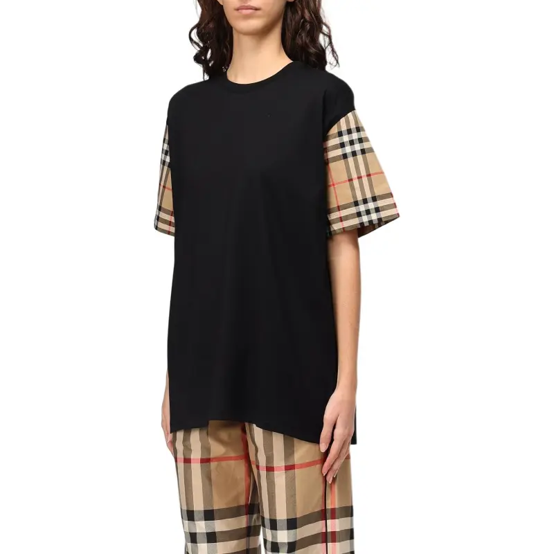 Burberry Vintage Checked Crewneck T Shirt-2