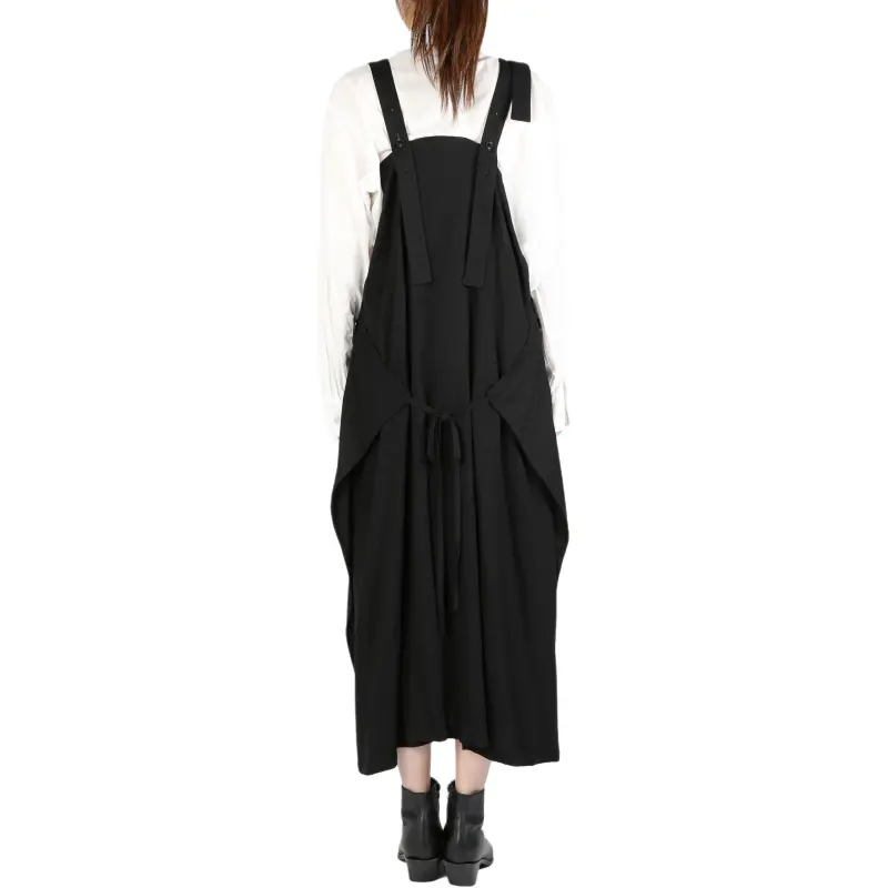 Yohji Yamamoto Slip Dress Women's Black-3