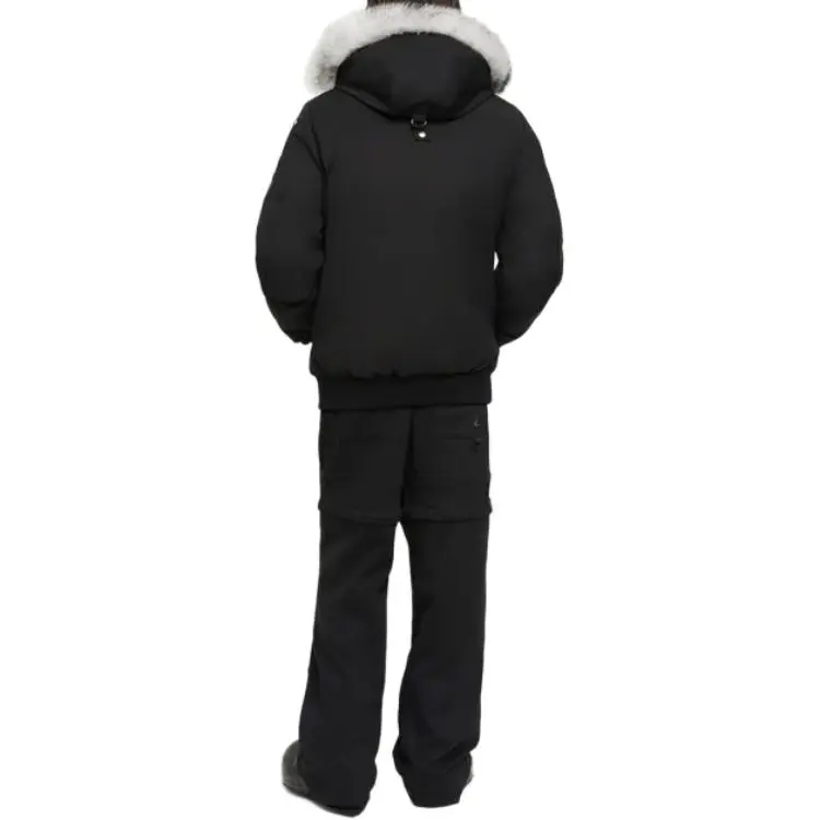 Moose Knuckles Padded Zip Up Hooded Jacket-2