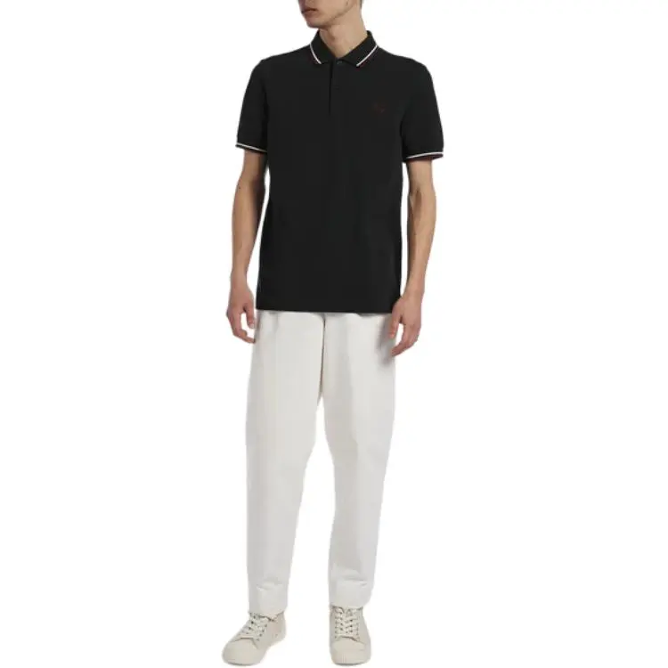 FRED PERRY Polo Shirt Men's Night Green-1