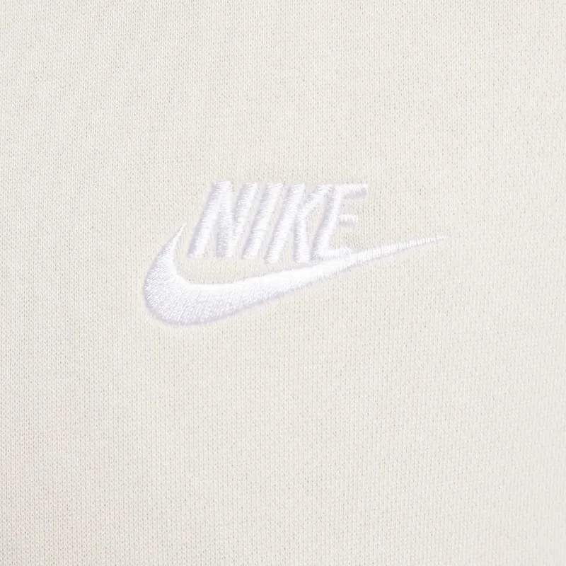 Nike Sportswear Club Fleece Sweatshirt Men's White Light Earth Brown-3