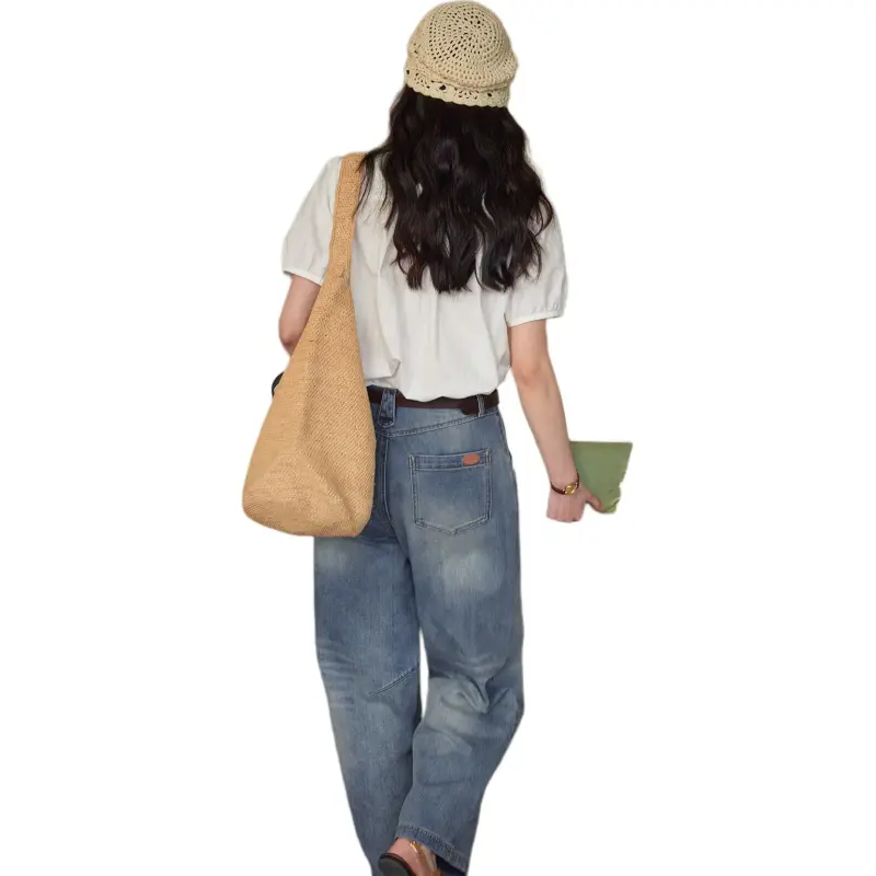 SOLIGHTER Jeans Women's Light Denim Blue-1