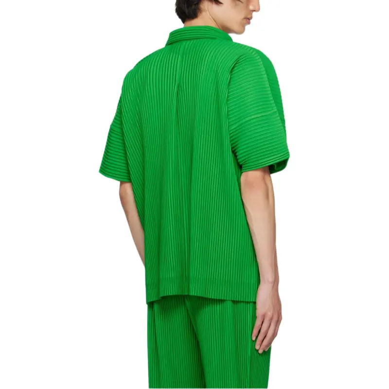 ISSEY MIYAKE Shirts Men Green-4