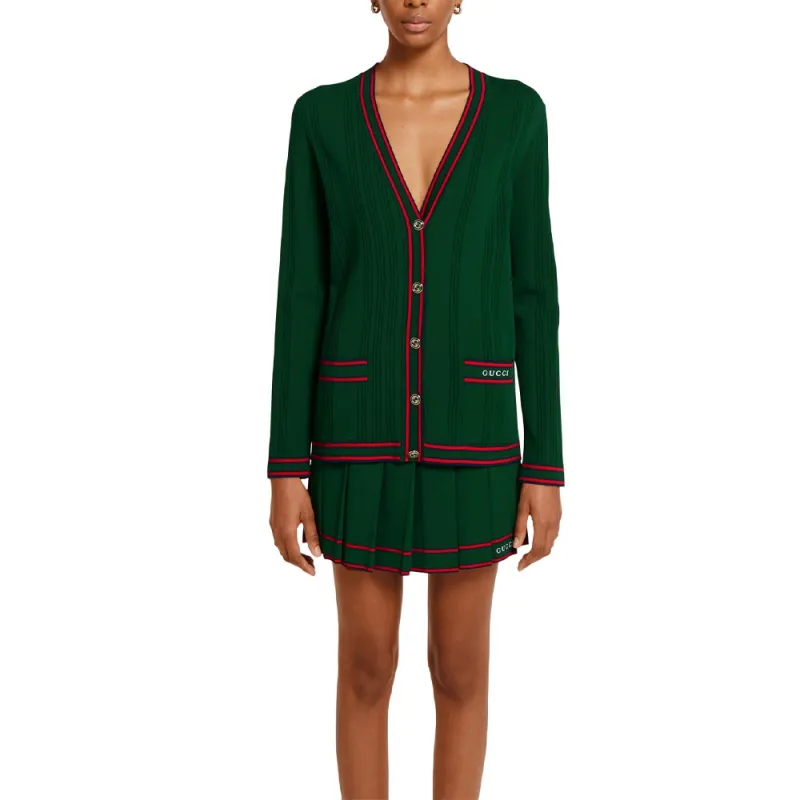 GUCCI Knitwear Unisex Dark Green-1