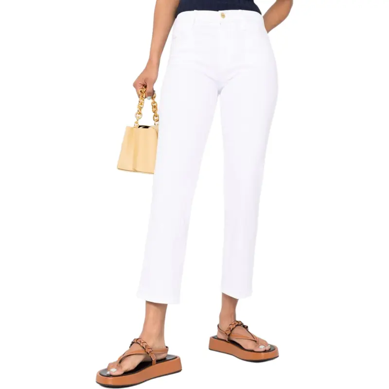 FRAME Cropped Straight leg Jeans-6