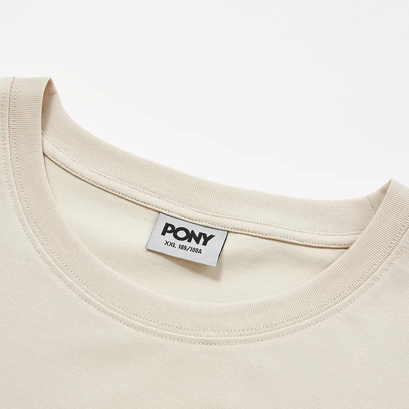Pony T Shirts Unisex Tea Brown-4